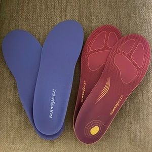 2 NWB pair Superfeet insoles